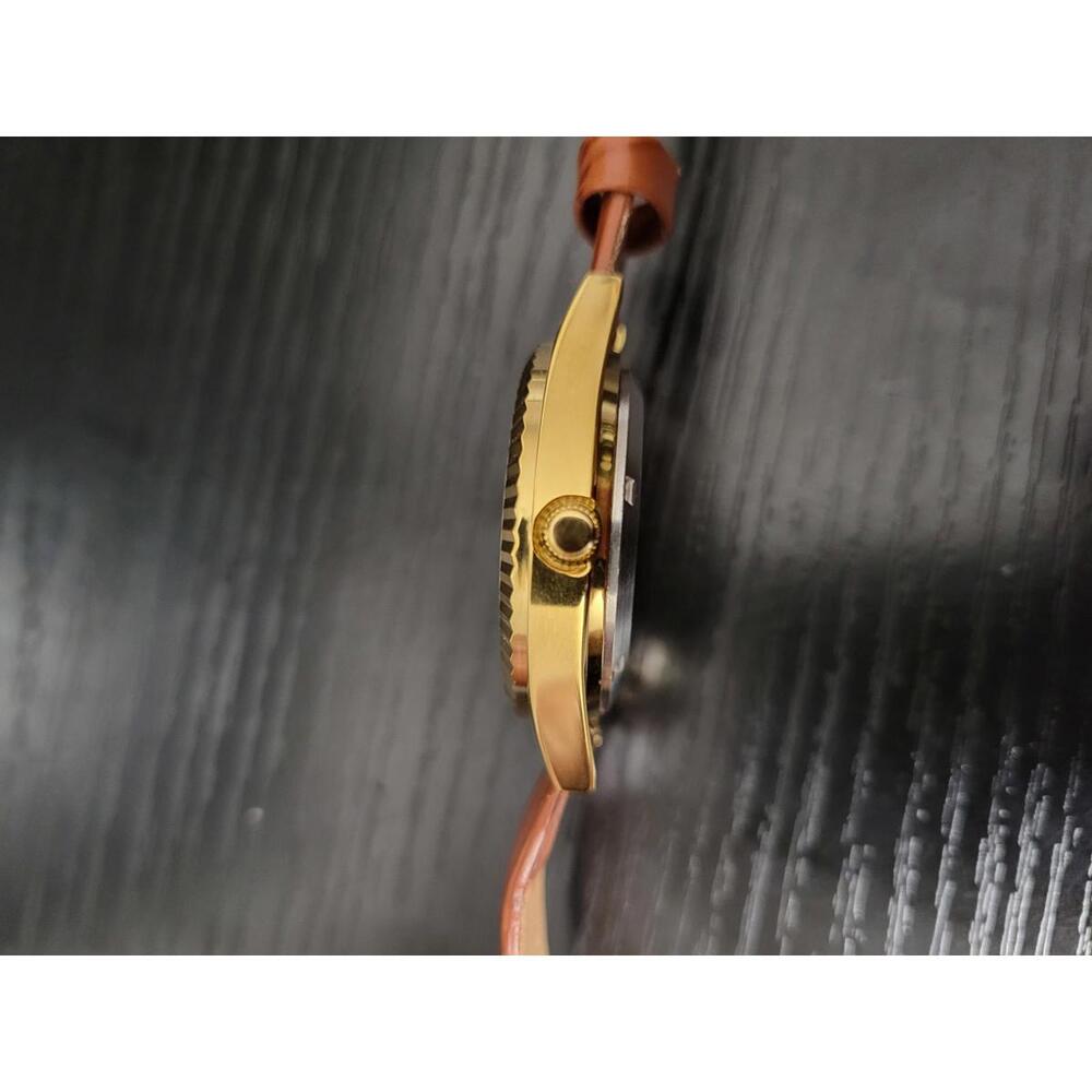 RARE Pristine Vintage Citizen‎ Eagle 7 Men's Automatic Leather Watch - Picture 4 of 6